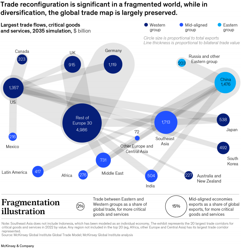 Geographical Diversification in a Globalized Economy