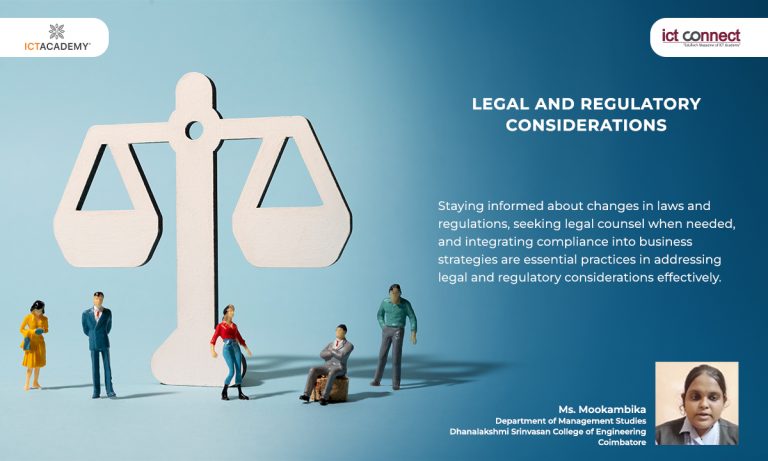 The Legal and Regulatory Considerations in India