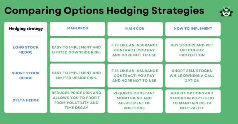 Hedging Strategies with Options for Portfolio Protection