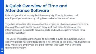 Timing Entry and Exit Points for Optimal Performance