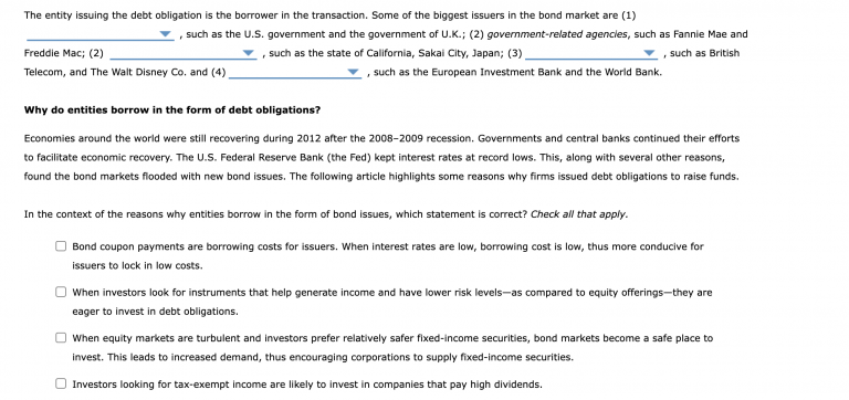 Fixed-Income Securities: A Safe Haven in Turbulent Stock Markets?